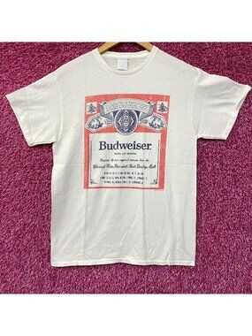 Budweiser King Of Beers Vintage Style T-Shirt Small